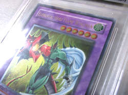 BGS 8.5 Elemental Hero Flame Wingman TLM-EN035 1st Ultimate Rare YuGiOh English - Image 4