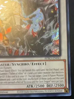 Ecclesia And The Dark Dragon BPRO-EN041 1st Ed Secret Rare Burst Protocol YuGiOh - Image 5