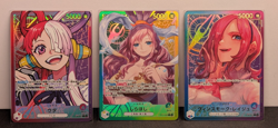One Piece CCG Japanese Alt Leader Full Art Character Lot of Trading Cards - Image 2