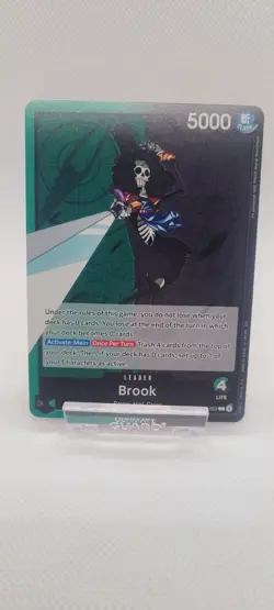 One Piece CCG Brook Leader OP15-022 Adventure On Kami’s Island - Image 1