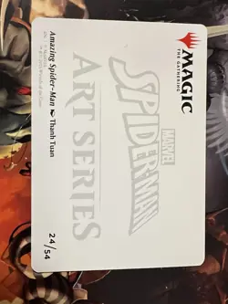 MTG | Amazing Spider-Man Art Card (24/54) (Gold-Stamped Signature) - Image 2