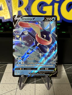 Greninja V 073/264 Ultra Rare - Fusion Strike Pokemon Card - NM - Image 1