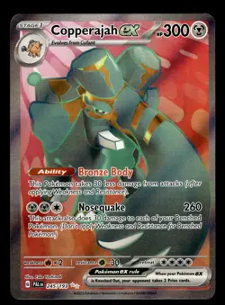 Copperajah ex 245/193 Ultra Rare Paldea Evolved Pokemon Card - Image 1