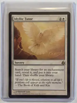 Mtg Idyllic Tutor Morningtide Magic the Gathering Rare White Sorcery - Image 3