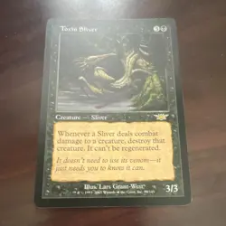 Magic: The Gathering Toxin Sliver Creature 2003 Black Regular English Lars Gran… - Image 1