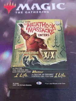 Mtg. The Meathook Massacre. Poster Showcase. Innistrad Remastered. PF - Image 1