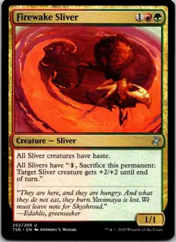 Magic the Gathering Firewake Sliver Time Spiral Remastered MTG Free Shipping! - Image 1