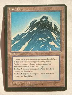 Magic MTG - Land Cap - Ice Age - LP - Image 1