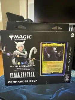 FINAL FANTASY Scions & Spellcraft Commander Deck BRAND NEW IN BOX - Image 1