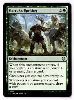 Garruk's Uprising 109 Commander: Lorwyn Eclipsed Normal NM - Image 1