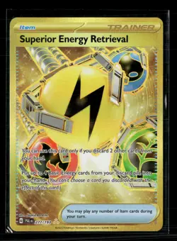 Pokemon 2023 Paldea Evolved Superior Energy Retrieval HR #277/193 - Image 1