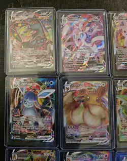 Eeveelution Vmax 9 Card Complete Set Pokemon Evolving Skies NM Umbreon Eevee - Image 2