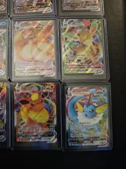 Eeveelution Vmax 9 Card Complete Set Pokemon Evolving Skies NM Umbreon Eevee - Image 3