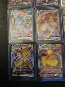 Eeveelution Vmax 9 Card Complete Set Pokemon Evolving Skies NM Umbreon Eevee - Image 4