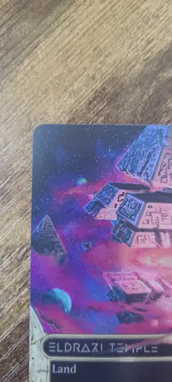 Eldrazi Temple O104 Borderless Stellar Galaxy Foil 0104 NM Edges Of Eternity - Image 5