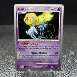 Uxie Lv. 55 - 43/146 - World Championships 2009 Signed Silver Border - LP - Image 1