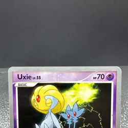 Uxie Lv. 55 - 43/146 - World Championships 2009 Signed Silver Border - LP - Image 3