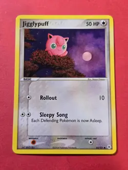 2004 Pokemon EX Hidden Legends #63 Jigglypuff, C, NF/H, cd1 - Image 1