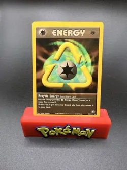 Pokemon Card - Recycle Energy Neo Genesis 105/111 Rare 1st Edition NM/NM- - Image 1
