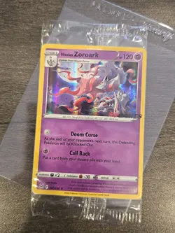 Hisuian Zoroark 076/196 EB Games Promo SEALED Pokemon TCG Lost Origin - Image 1