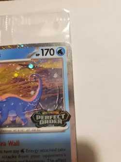Aurorus 024/088 Cosmo Holo - Pokemon TCG: Perfect Order Stamped Promo Sealed - Image 3