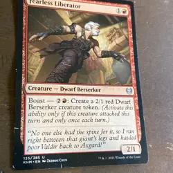 Fearless Liberator [Kaldheim] Magic MTG - Image 1