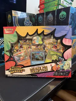 Pokemon Ascended Heroes Deluxe Pin Collection Box - Image 1