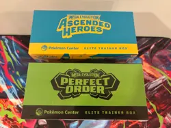 Ascended Heroes Perfect Order Pokemon Center ETB Elite Trainer Box PO Small Tear - Image 2