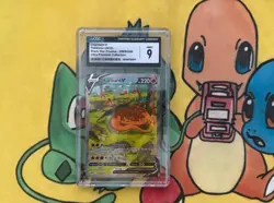 Charizard V SWSH260 ULTRA PREMIUM COLLECTION PROMO Pokemon Card 050 CGC 9 - Image 1