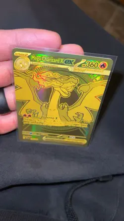 Pokemon Mega Charizard X ex Phantasmal Flames 130/094 Mega Hyper Rare 360HP Hol… - Image 1