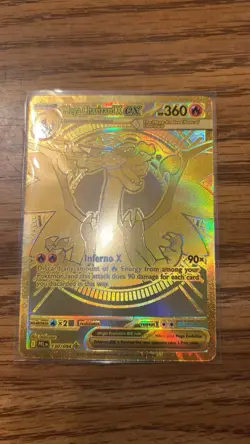 Pokemon Mega Charizard X ex Phantasmal Flames 130/094 Mega Hyper Rare 360HP Hol… - Image 3