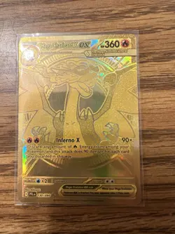 Pokemon Mega Charizard X ex Phantasmal Flames 130/094 Mega Hyper Rare 360HP Hol… - Image 4