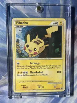 Pikachu - HGSS03 - Holo Rare - S&M Black Star Promo - Pokemon TCG - 2010 - Image 1