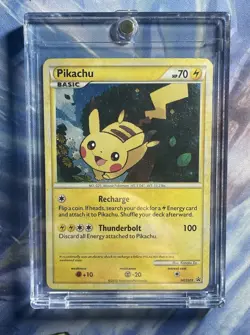 Pikachu - HGSS03 - Holo Rare - S&M Black Star Promo - Pokemon TCG - 2010 - Image 2
