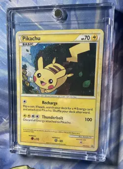Pikachu - HGSS03 - Holo Rare - S&M Black Star Promo - Pokemon TCG - 2010 - Image 3