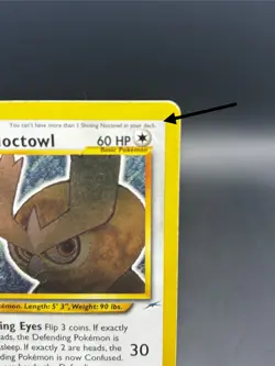 2002 Shining Noctowl 110/105 Unlimited Shiny English Neo Destiny Pokemon WOTC - Image 3