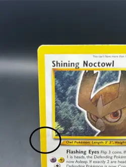 2002 Shining Noctowl 110/105 Unlimited Shiny English Neo Destiny Pokemon WOTC - Image 4