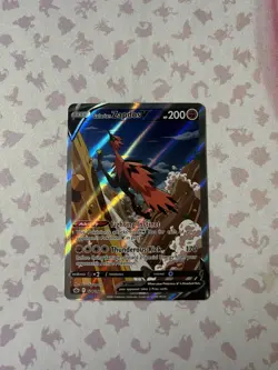 Galarian Zapdos V 174/198 Full Art Ultra Rare Pokemon Chilling Reign NM - Image 1