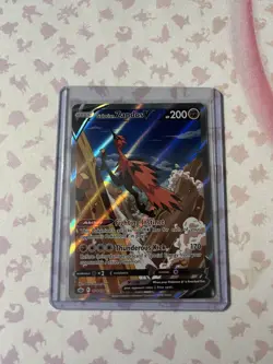 Galarian Zapdos V 174/198 Full Art Ultra Rare Pokemon Chilling Reign NM - Image 3