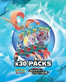 Pokemon JOURNEY TOGETHER 30 Sealed Booster Packs - Image 1