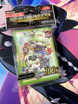 P.U.N.K. Sleeves (100) Official Konami OCG YuGiOh PUNK Brand New Sealed - Image 1