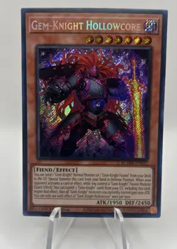 Yu-Gi-Oh! Gem-Knight Hollowcore- BLMM-EN022 - Secret Rare - NEAR MINT! - Image 1