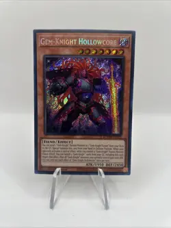 Yu-Gi-Oh! Gem-Knight Hollowcore- BLMM-EN022 - Secret Rare - NEAR MINT! - Image 2
