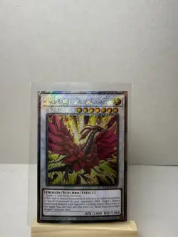 Yu-Gi-Oh! Black Rose Moonlight Dragon RA03-EN038 Synchro ATK/2400 DEF/1800 - Image 1