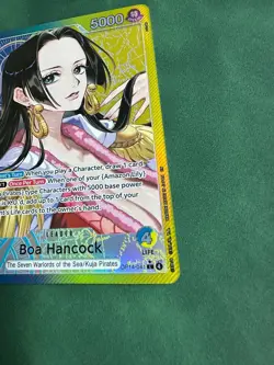 One Piece Boa Hancock OP14-041 Alt Art Leader Card - The Azure Sea's Seven NM - Image 3