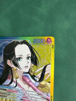 One Piece Boa Hancock OP14-041 Alt Art Leader Card - The Azure Sea's Seven NM - Image 4