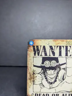 Portgas D Ace Wanted Poster OP13-119 Carrying On His Will Foil - Image 2