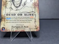 Portgas D Ace Wanted Poster OP13-119 Carrying On His Will Foil - Image 5