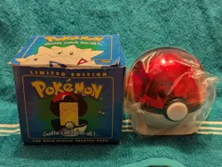 Vintage 1999 Pokemon Burger King 23k Gold Plated Trading Card Togepi Blue Sealed - Image 1