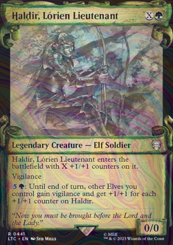 Foil Haldir, Lorien Lieutenant - LTC - 441 | MTG Card - Image 3